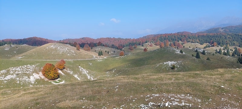 Panorama dal Col dei Scios