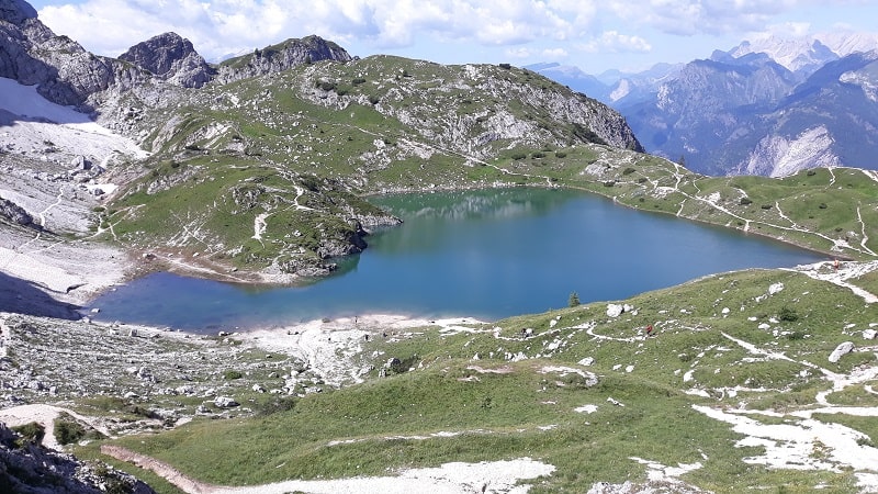 Dal Palafavera al lago Coldai