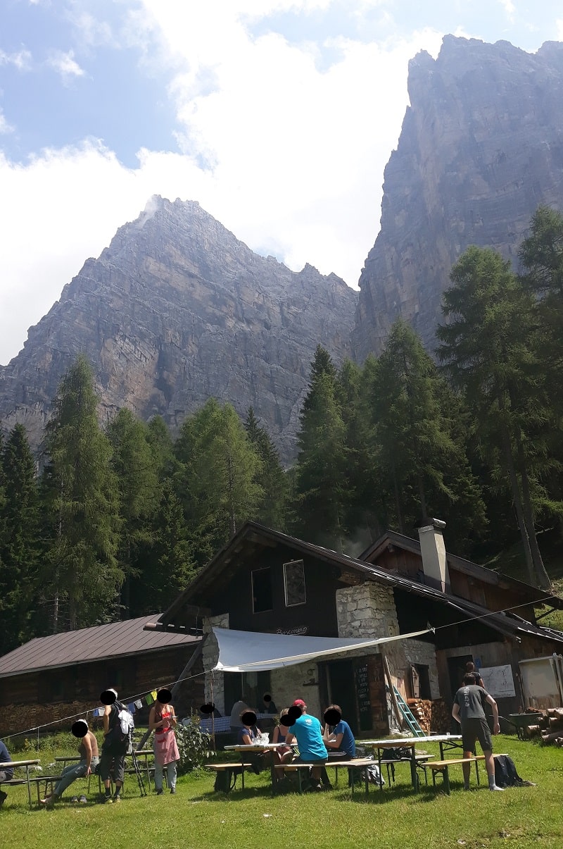 Rifugio Casera Bosconero.