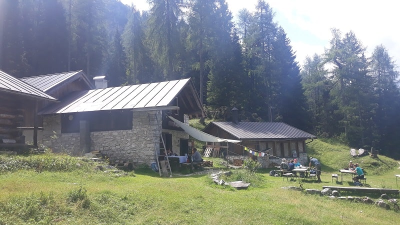 Rifugio Casera Bosconero.